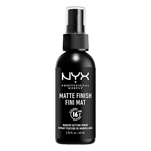 Nyx Professional Makeup Setting Spray, Formula Fissante Leggera A Lunga Tenuta, Finish Matte, 60 Ml