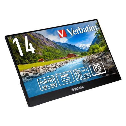 Verbatim Pm-14 Portable Monitor 14Inch
