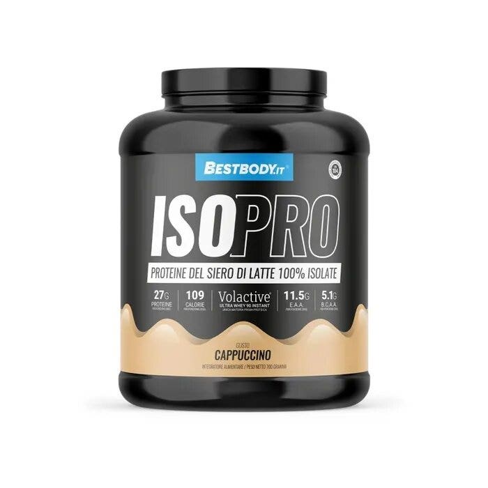 BestBody IsoPro Volactive Proteine del Latte 100% Isolate Gusto Cappuccino 2kg