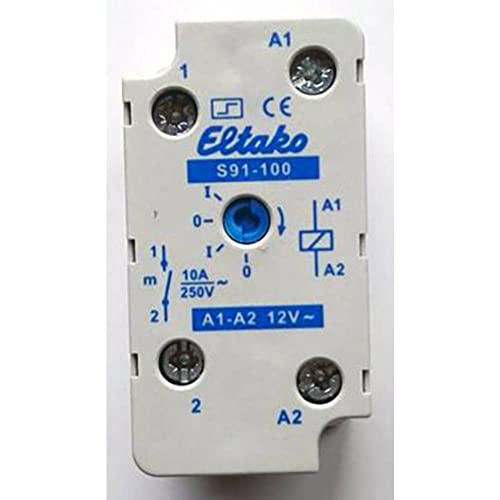 Eltako S91-100-12V- Interruttore Generale Per Corrente Di Sovraccarico Elettromeccanico