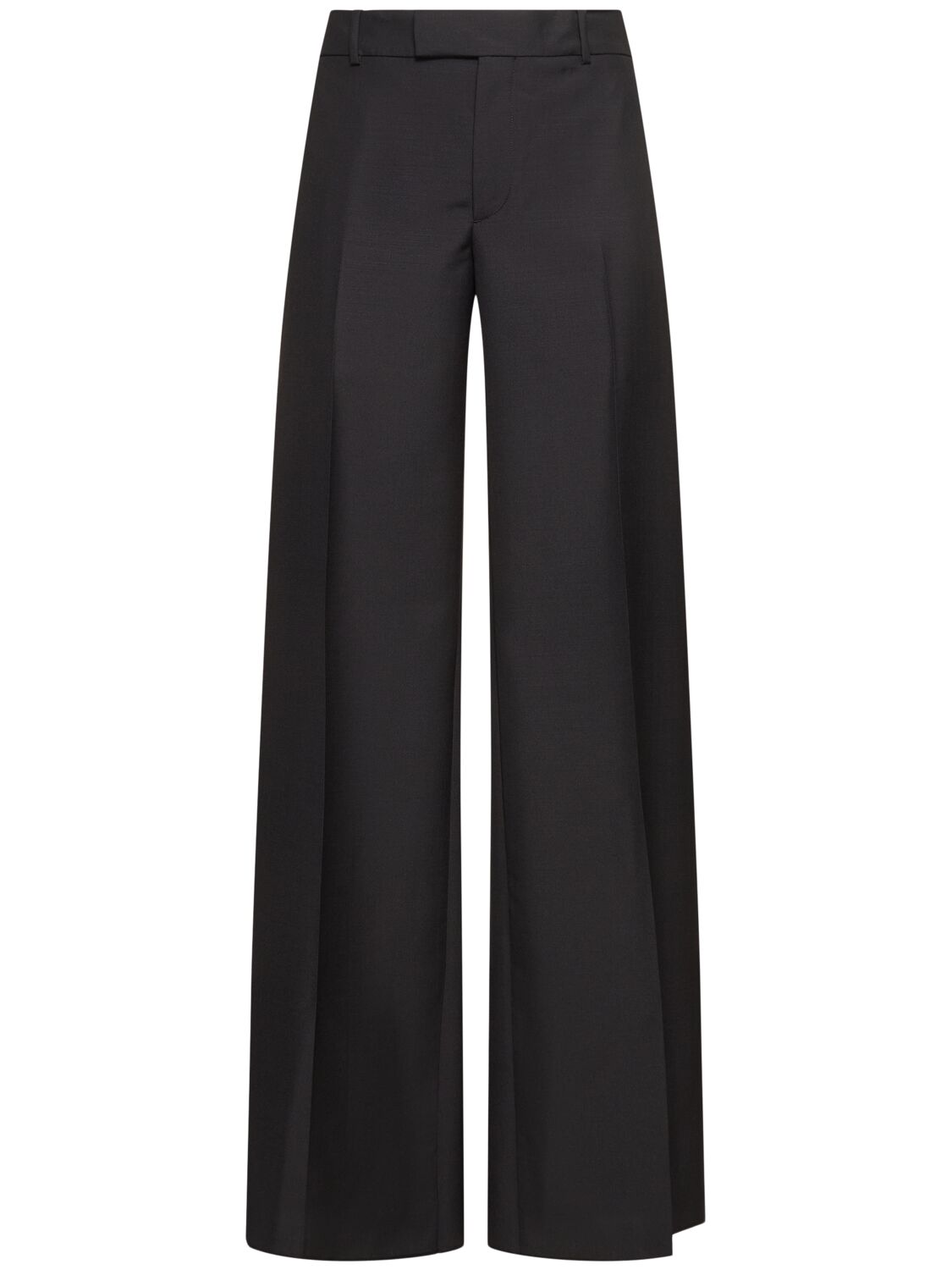 Wool & Mohair Low Rise Pants