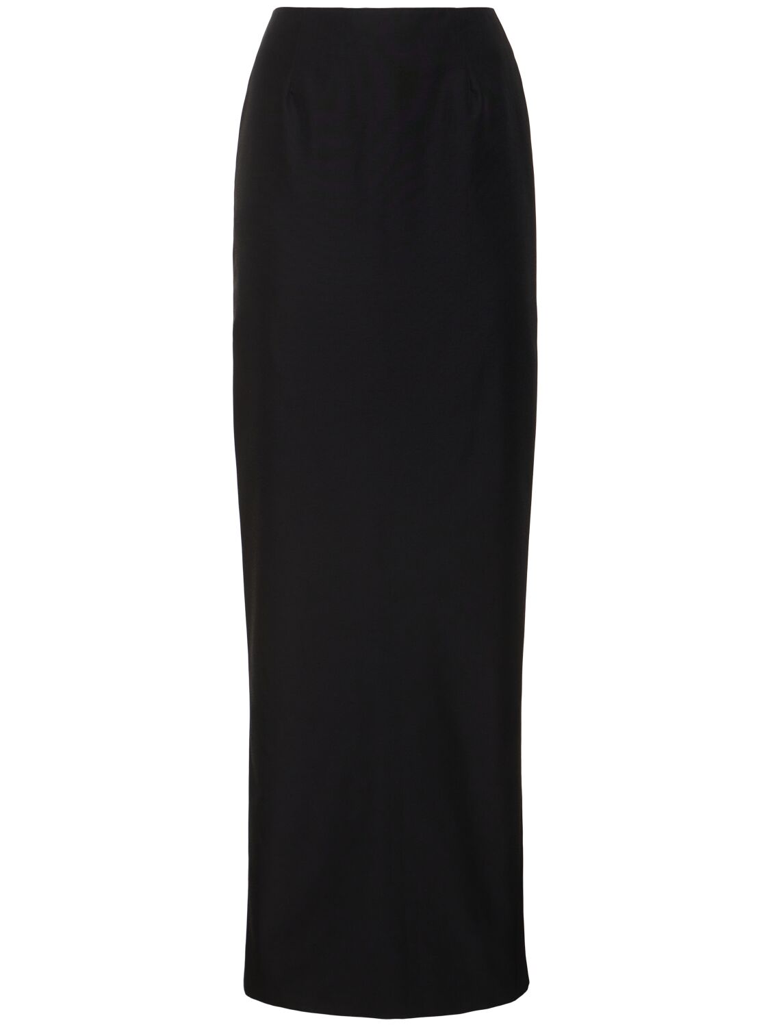 Cotton Blend Long Skirt