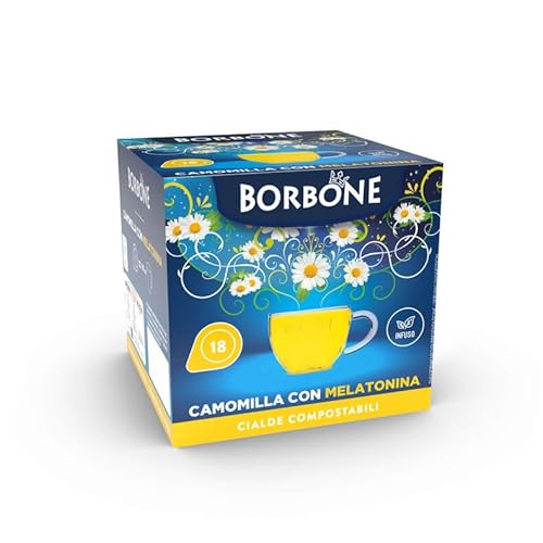 Borbone Camomilla Con Melatonina, 18 Cialde Ese 44Mm