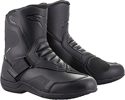 Alpinestars Ridge V2 Stivali Motociclistici Impermeabili (Black,45)