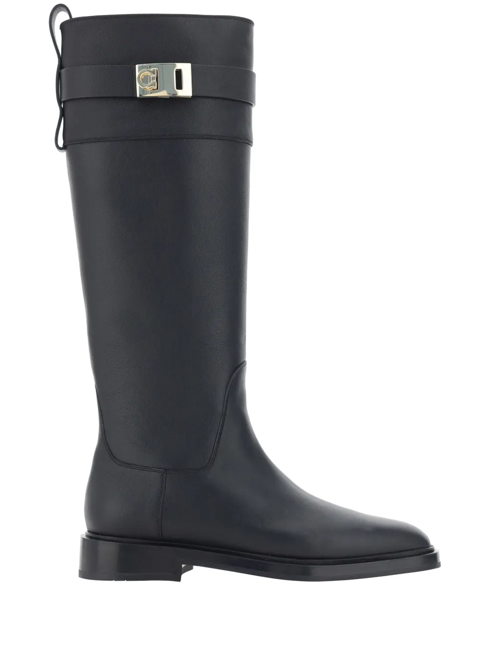 Ferragamo Buckle-detailing boots - Nero