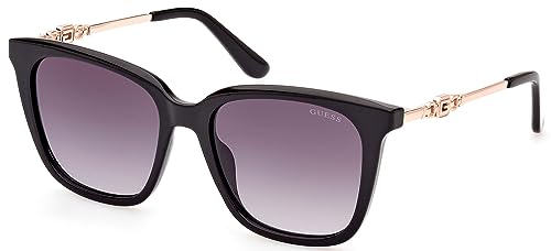 Guess Gu7886 Occhiali, Shiny Black, 53/17/140 Da Donna, Nero Luccicante