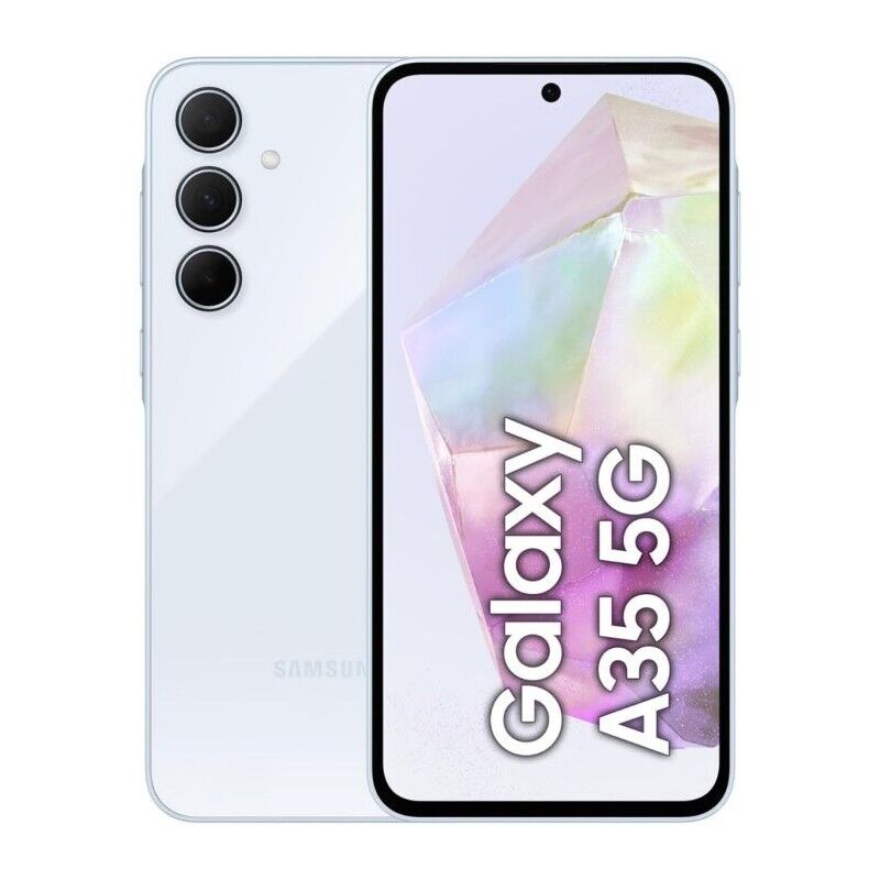 SAMSUNG GALAXY A35 5G DUAL SIM SM-A356B 256GB RAM 8GB ICEBLU ITALIA NO BRAND