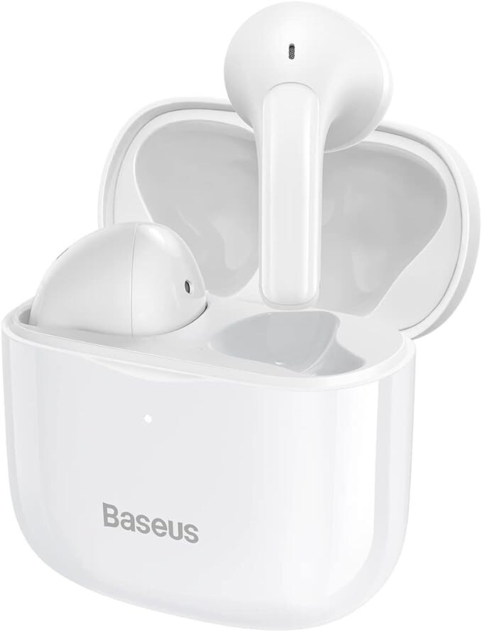 Cuffie Auricolari Bluetooth Baseus Bowie E3 Bianco Nuovo
