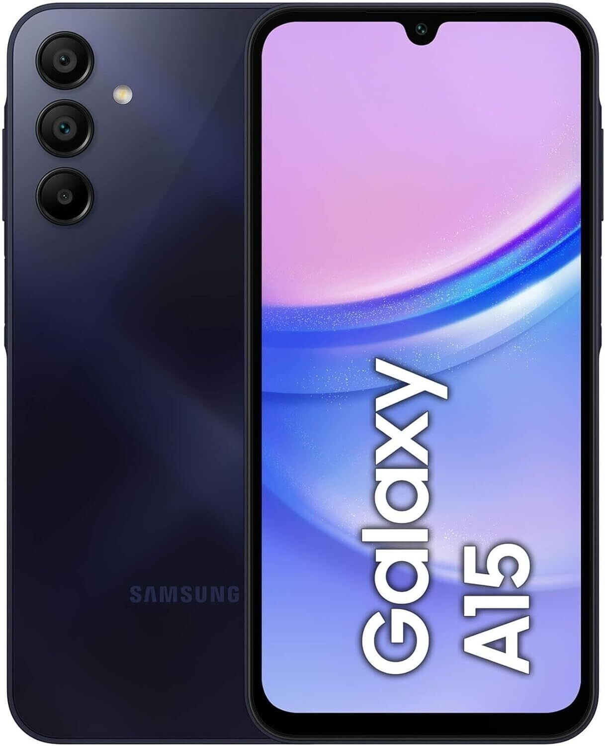 SAMSUNG GALAXY A15 4G BLACK SUPER AMOLED 4GB 128GB DUAL SIM 6,5'' 50MPX  ITALIA