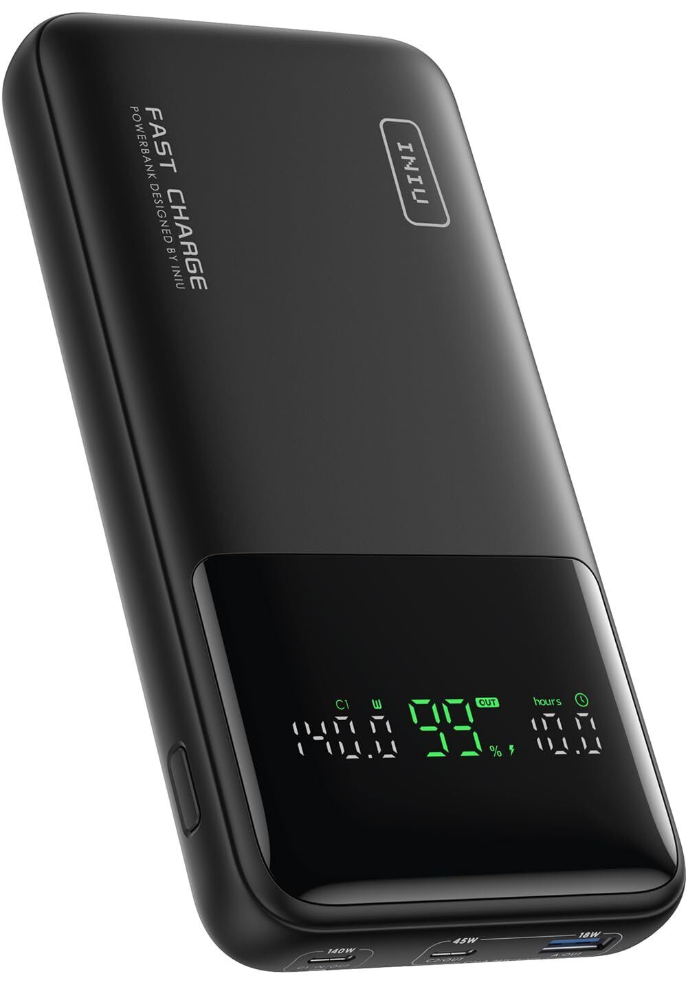 INIU Power Bank, 27000mAh 140W Caricatore Portatile Ricarica Rapida, (y6b)