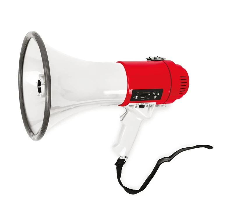 MF-114SU FONESTAR Megafono 10W Funzione Sirena E Riproduttore USB/SD