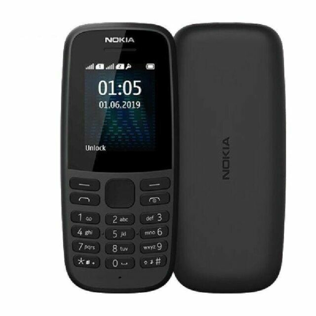 NOKIA 105 2019 DUAL SIM EU NERO