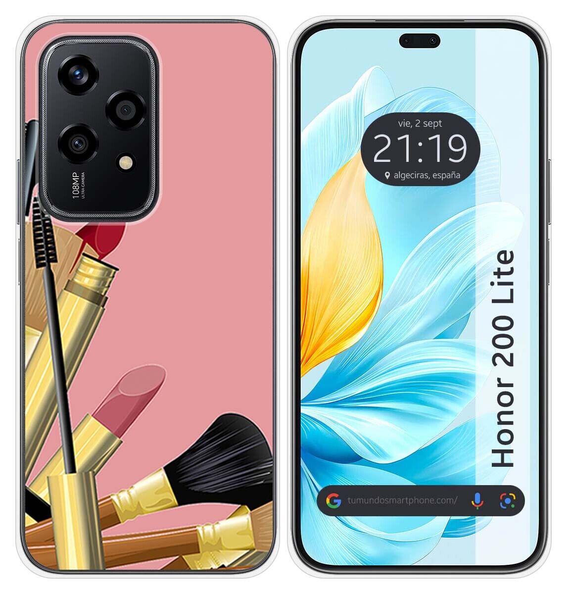 Cover Silicone per Huawei Honor 200 Lite 5G Disegno Pennelli Disegni