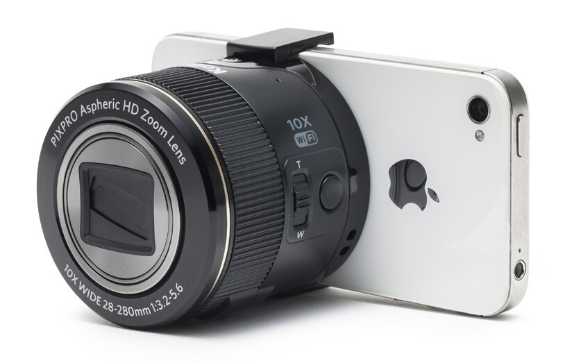 Kodak SL10 black PIXPRO Heads lente per Smartphone Bianco/Nero