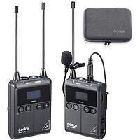 Godox  Uhf Wireless & Lavalier Microphone Kit Microfono Accessori 5728