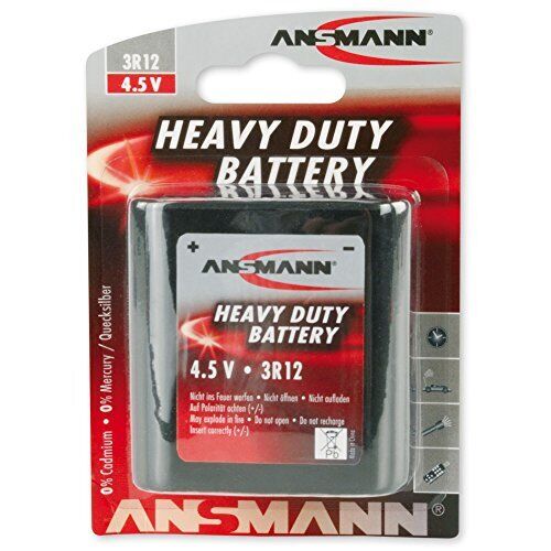 ANSMANN Batteria di Zinco Carbone 4.5V - 3R12 (O5d)