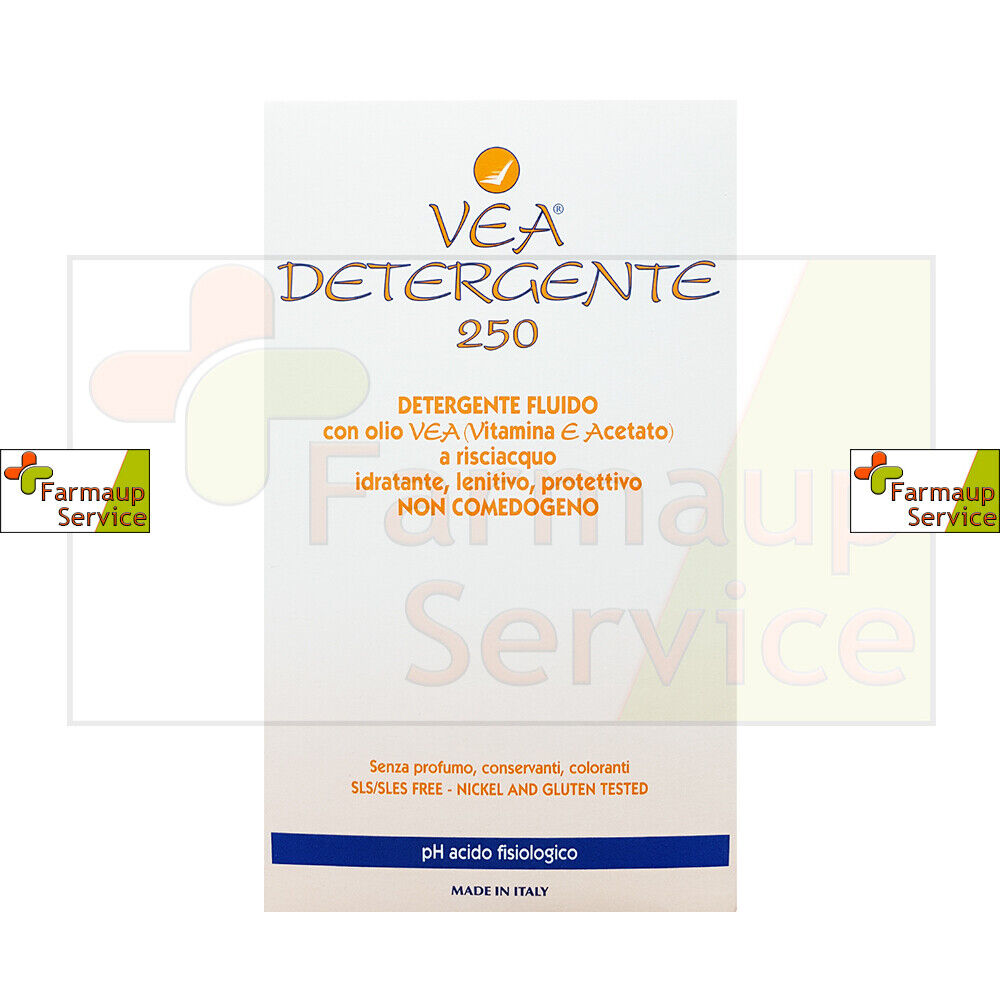 Vea Detergente Fluido Con Olio Vea Idratante Lenitivo Protettivo 250 ml