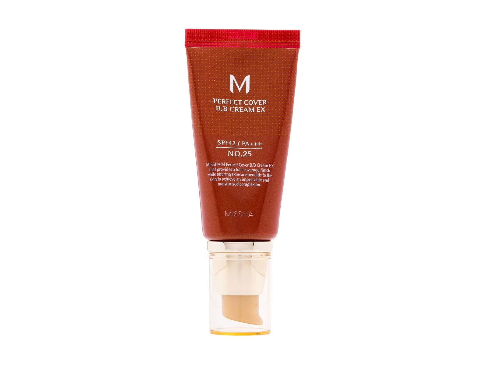 Missha M Perfect Cover BB Cream tonalita Beige caldo n. 25, 50 ml