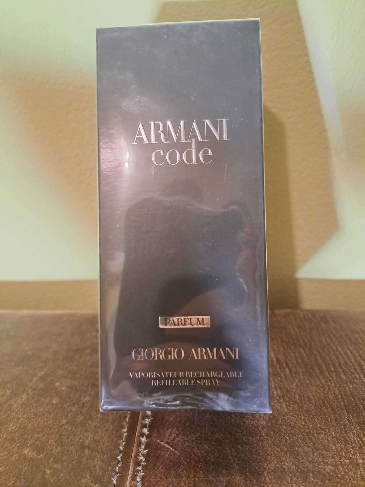 ARMANI CODE PARFUM POUR HOMME REFILLABLE SPRAY - 125 ml