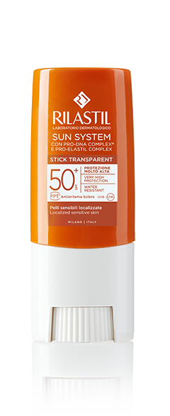 SUN SYSTEM STICK TRASPARENT SPF 50+ RILASTIL® 8,5ml