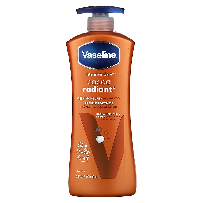 Vaseline Intensivo Cura Cacao Radioso Cacao Burro Corpo Lozione 577ml/600ml