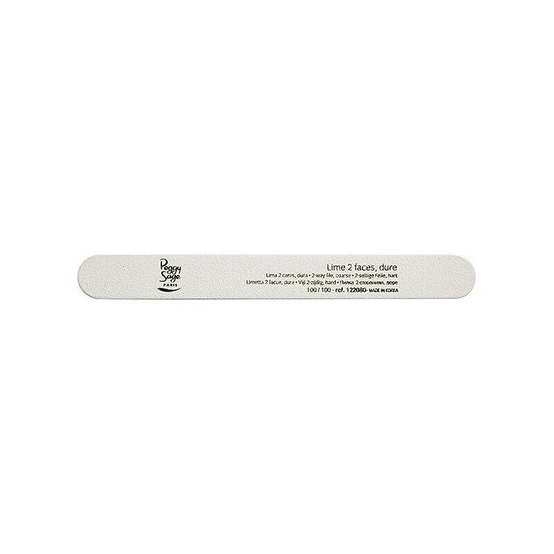 PEGGY SAGE Lime A Unghie 2 Faces Solida Professionale Grani 100/100