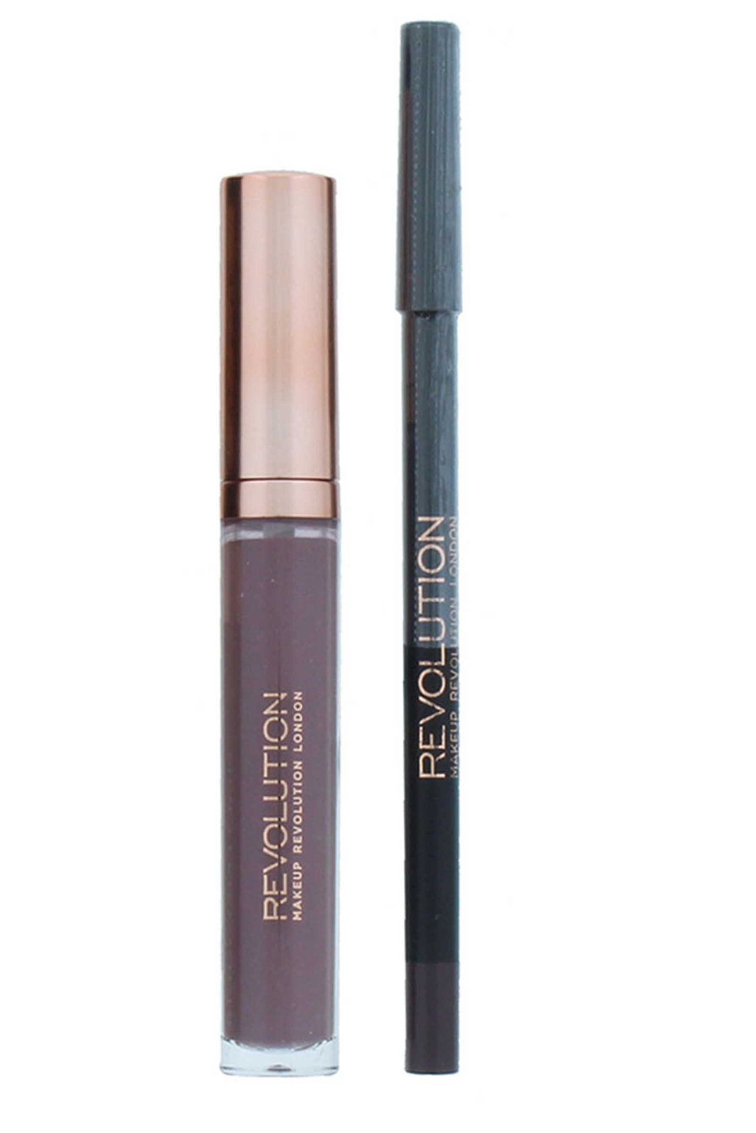 Revolution Beauty Opaco Labbra Contorno Kit Matita & Rossetto Treason