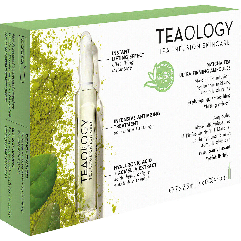 TEAOLOGY Matcha Tea Ultrafirming-Ampoules 7x2,5