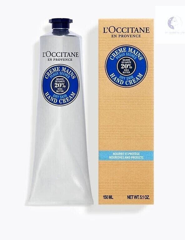 L'OCCITANE CREME MAINS PEAUX SECHES BEURRE DE KARITE -  150 ml