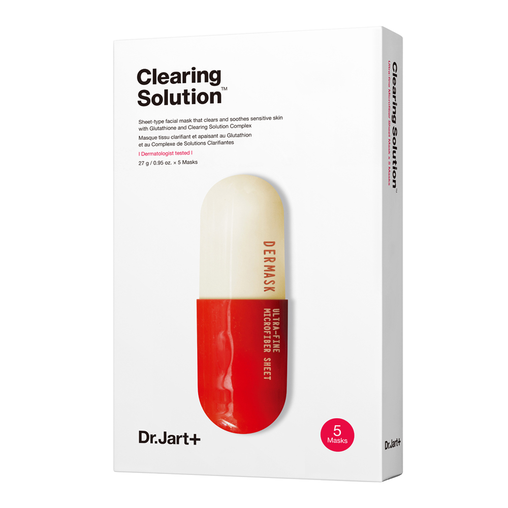 Dr. Jart+ Dermask Micro Jet Clearing Solution Maschere detergenti, 5 pezzi