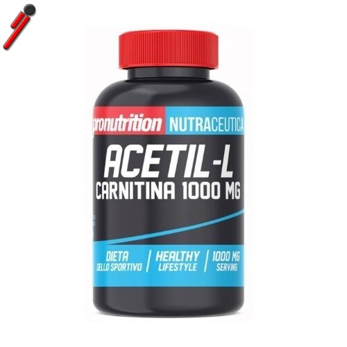Pro Nutrition, Acetil L-Carnitina, 60 cps. Acetyl L-Carnitina in capsule da 1 g