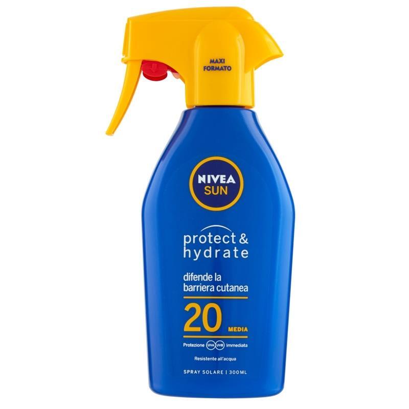 NIVEA SOLARE 300 ML. FP20 TRIGGER PROTECT & HYDRATE