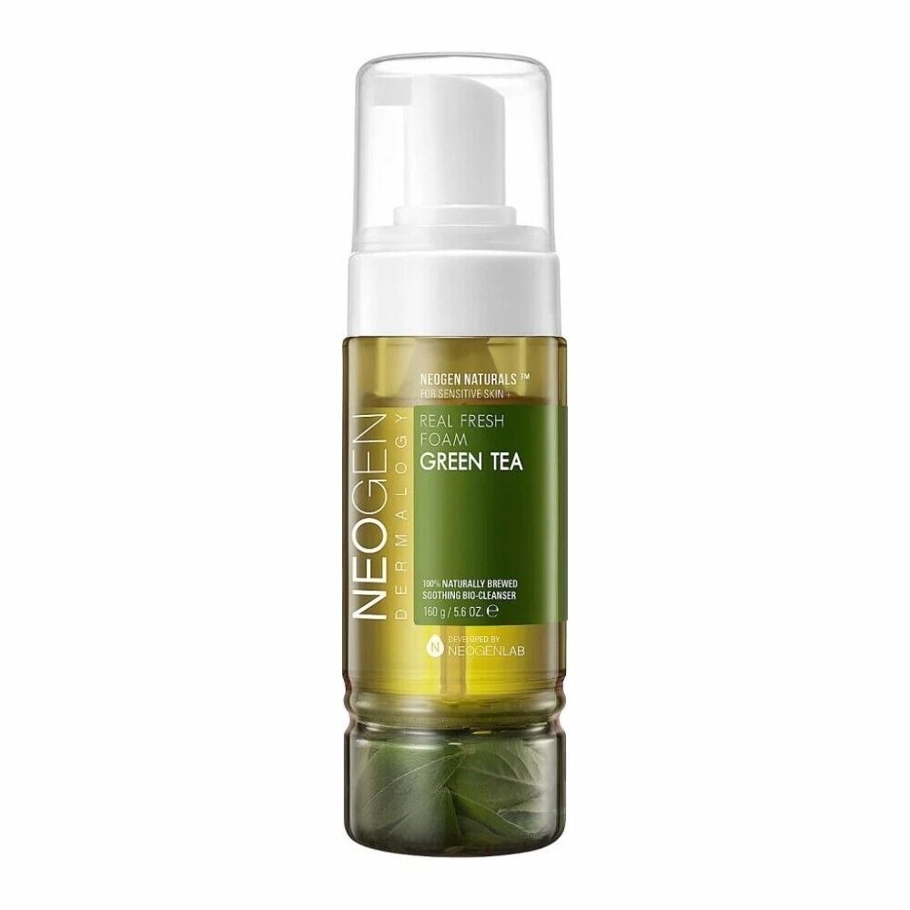 Neogen Schiuma detergente al te verde Real Fresh Foam, 120 ml