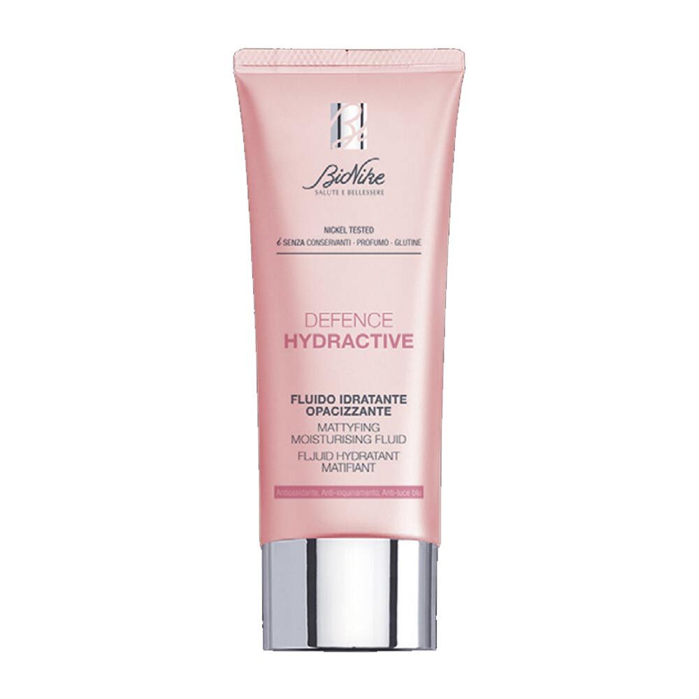 Bionike Defence Hydractive - Fluido Idratante Opacizzante Pelle Mista, 40ml