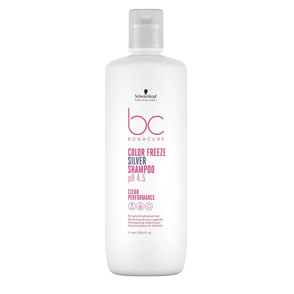Schwarzkopf BC Bonacure Color Freeze Silver Shampoo pH 4.5 1000ml
