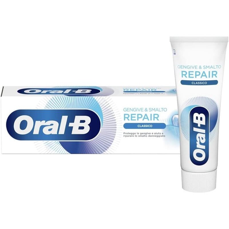 ORAL B DENTIFRICIO DA 75ML REPAIR CLASSICO PER GENGIVE E SMALTO