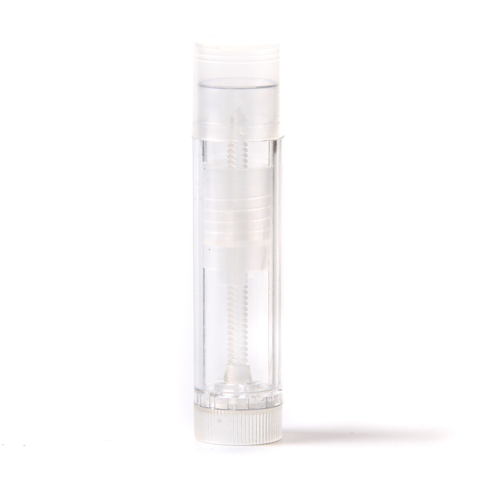 5ml Burro Cacao Rossetto Twister con da Premere Tappo Naturale Trasparente X 10