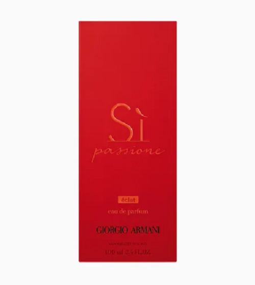 ARMANI SI PASSIONE ECLAT 100 ML EAU DE PARFUM DA DONNA SÌ di GIORGIO ARMANI