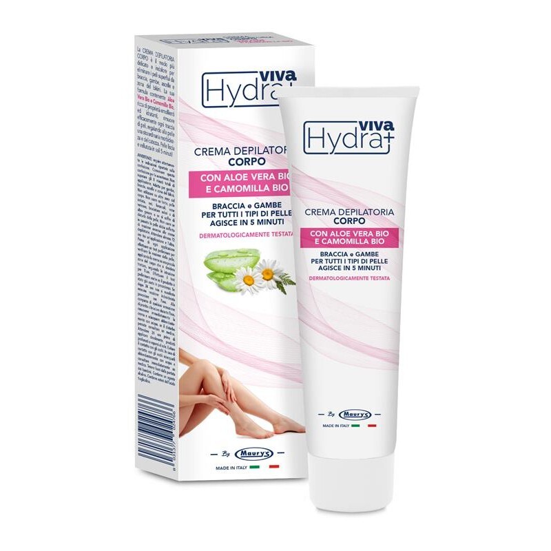 HYDRA VIVA+ CREMA DEPILATORIA ULTRA RAPIDA PER CORPO DA 150 ML