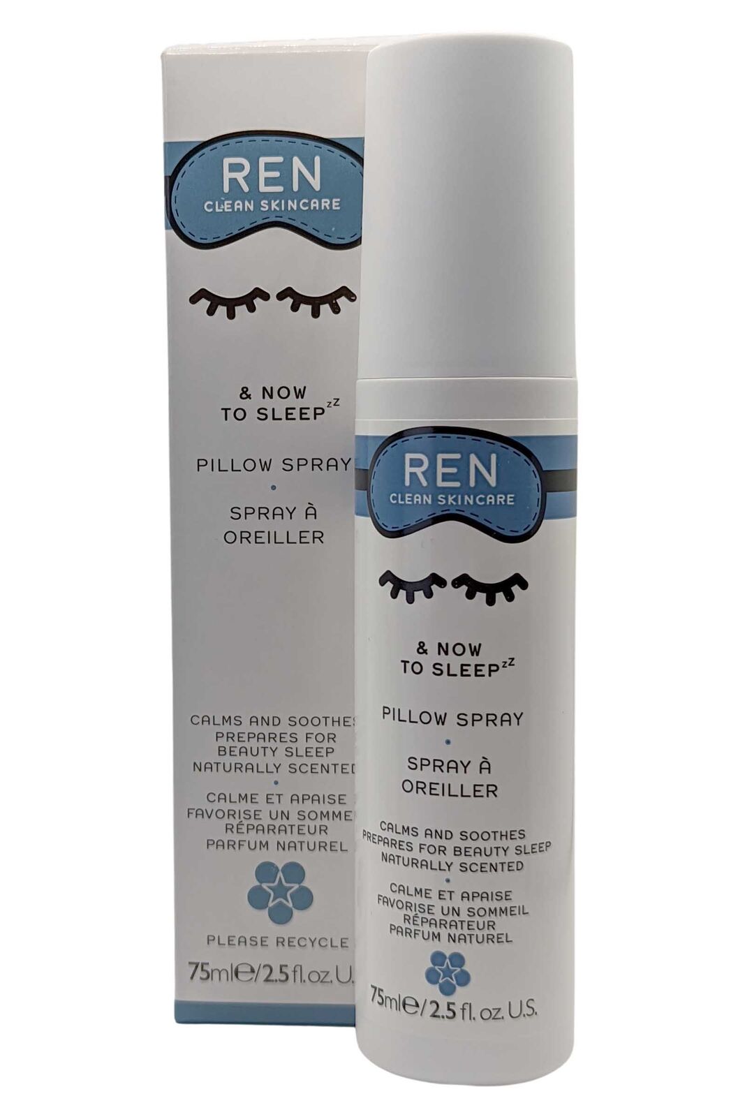 Ren Clean Skincare & Ora per Dormire Spray 75ml Cura Della Pelle