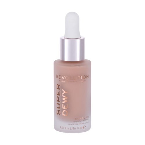 Makeup Revolution Superdewy Siero per Trucco Illuminante Base 17 ml donna