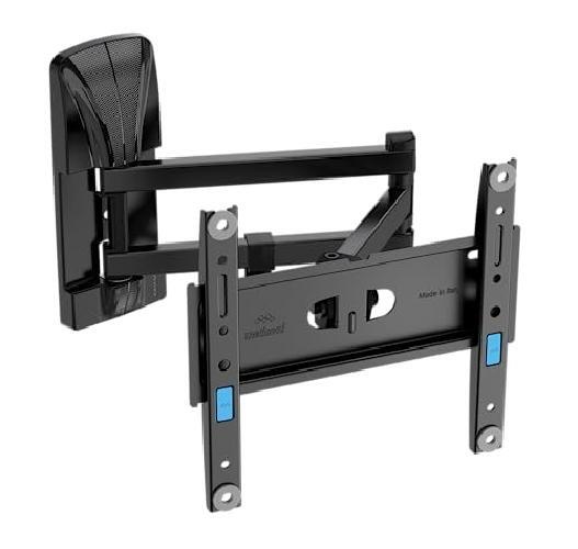 Meliconi SPACE SYSTEM FULLMOTION 200, Supporto TV Parete con Braccio e Doppia Ro