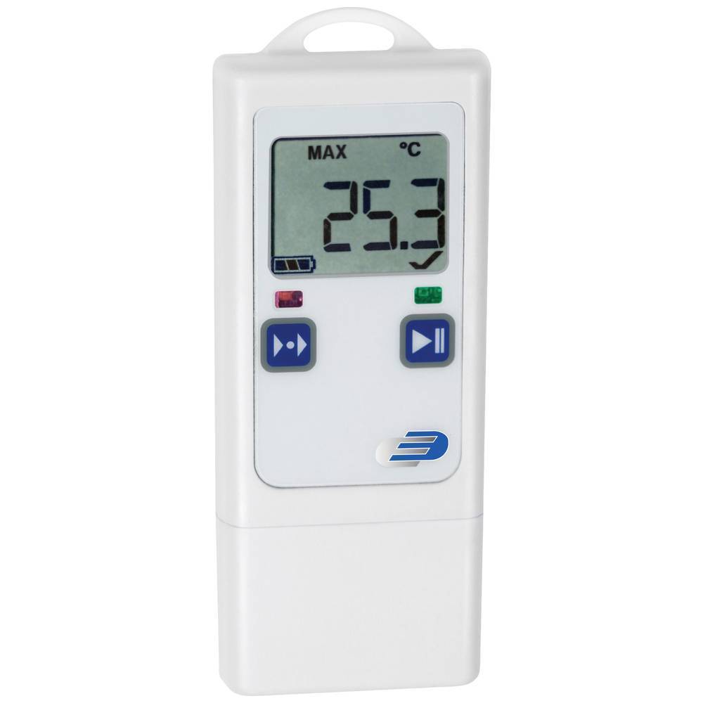 TFA Dostmann 31.1065.02 Datenlogger für Temperatur und externen Sensor LOG40