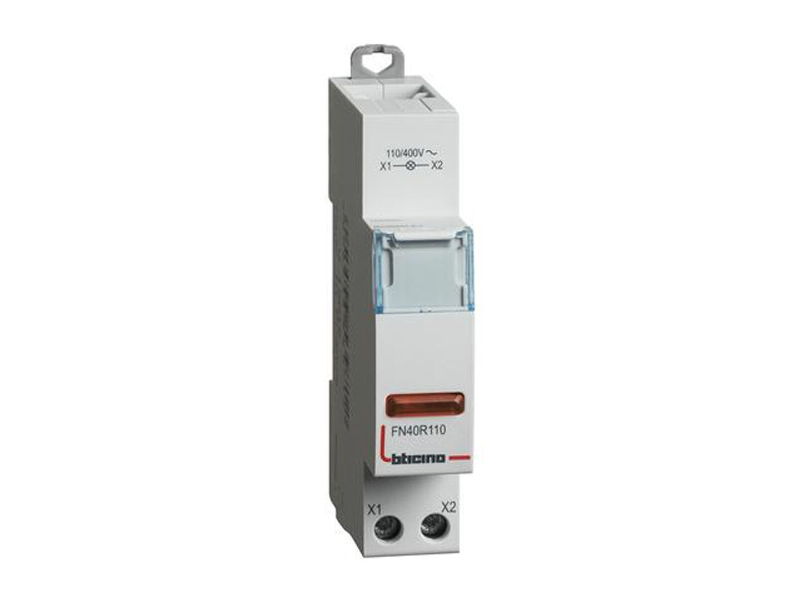 BTICINO FN40T110 Portalampada per segnalazione TRASPARENTE a 110-400Vac