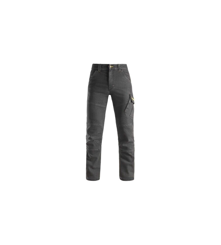 KAPRIOL JEANS DA LAVORO "NIMES" GRIGIO, TG L