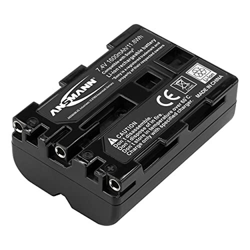 ANSMANN 5044503 A-Son Np Fm 500H Batteria Li-Ion Digicam 7,4V/1500Mah per Fotoca