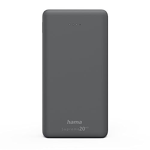 Hama - Power bank Supreme 20HD, 20000 mAh, nero