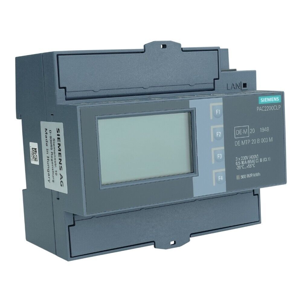 Misuratori Siemens SENTRON PAC2200CLP monitoraggio energetico...