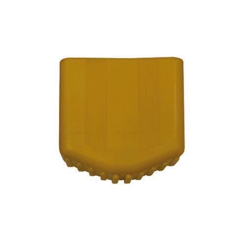 PIEDINO in PVC per SCALA SINGOLA Esterno 24x50 mm GIALLO MAURER