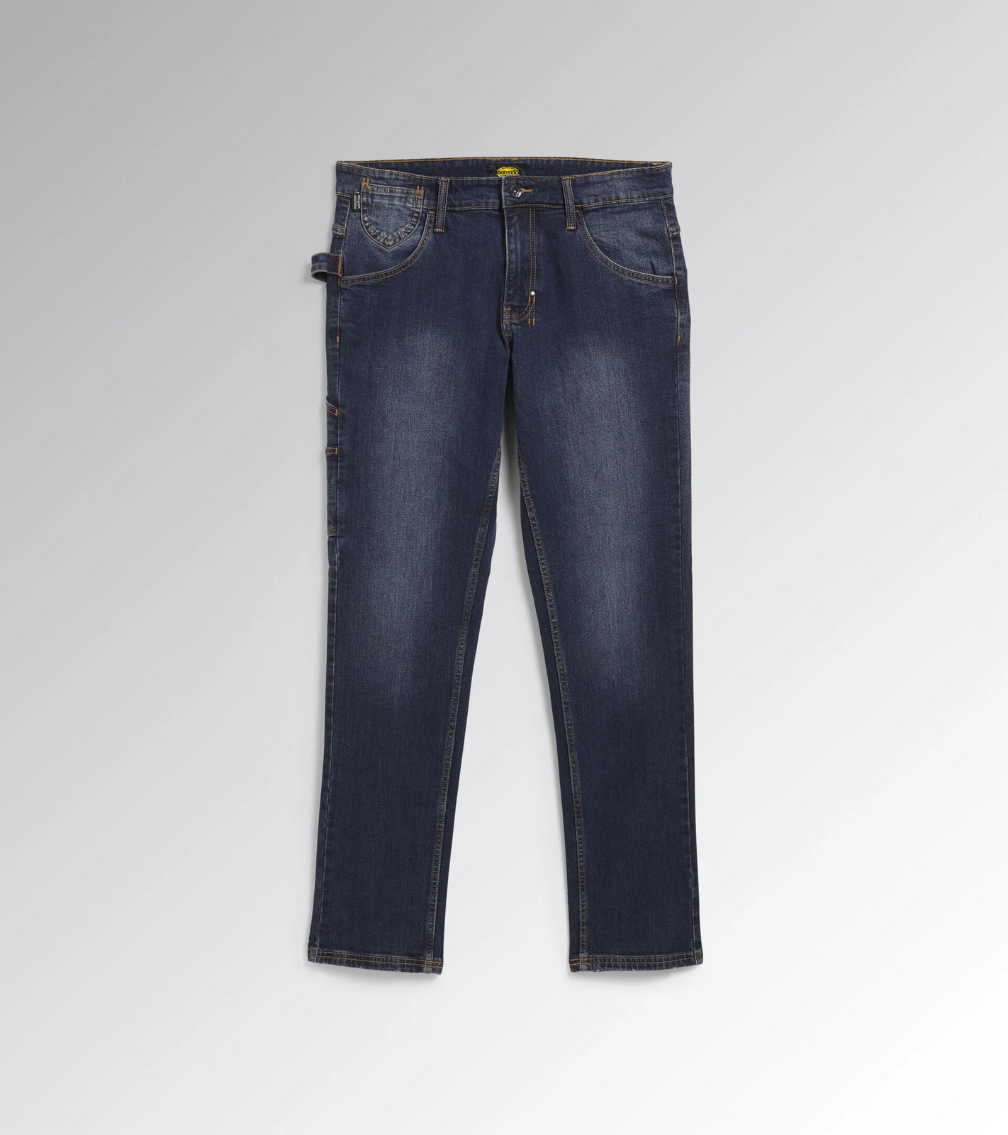 Utility Diadora Pantalone Lavoro Blu Jeans Lavato S